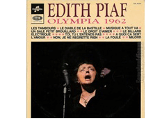Pochette du disque d'Edith Piaf - Le billard électrique