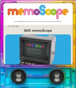 Newsletter mémoScope 0035 au Minitel